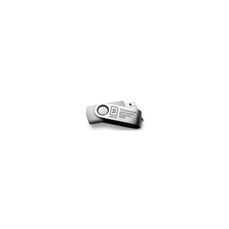 USB Formularios procesales Cataluña 2026