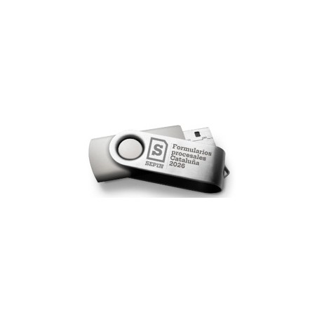 USB Formularios procesales Cataluña 2026