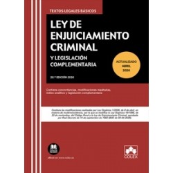Ley de Enjuiciamiento Criminal y Legislación Complementaria 2026 'Contiene concordancias,...
