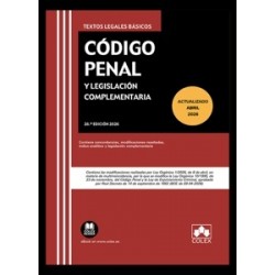 Código Penal y legislación complementaria 2026 'Contiene concordancias, modificaciones...