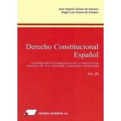 Derecho Constitucional Español (III) 'Los Derechos Fundamentales en la Constitución Española de...
