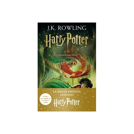 Harry Potter y la cámara secreta 'Harry Potter, edición con la portada ilustrada por Johnny Duddle'