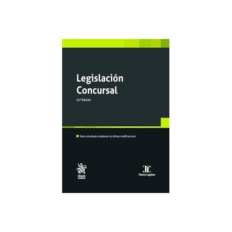Legislación concursal '33º Edición 2026'