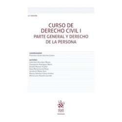 Curso de derecho civil I Parte General y Derecho de la Persona 12ª Edición
