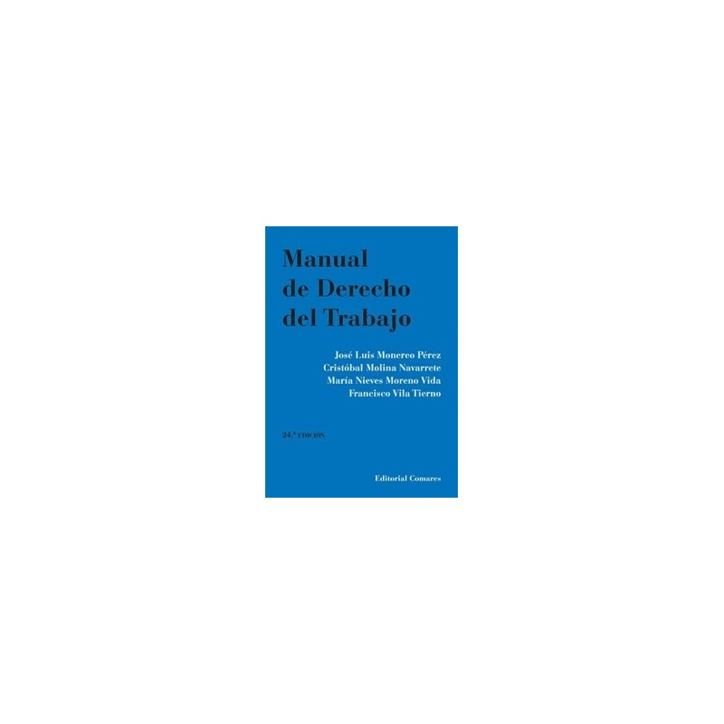 Manual de Derecho del Trabajo 24º Edición 2026
