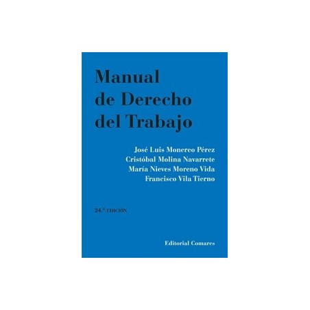 Manual de Derecho del Trabajo 24º Edición 2026