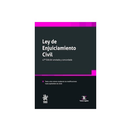 Ley de Enjuiciamiento Civil 47ª Edición 2026