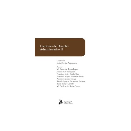 Lecciones de Derecho Administrativo II
