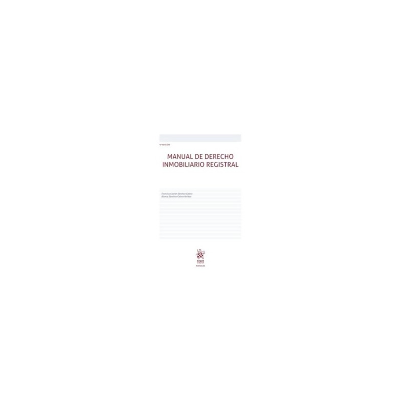 Manual de Derecho Inmobiliario Registral '9º Edición 2026'