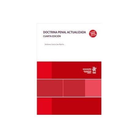 Doctrina Penal actualizada '4ª Edición 2026'