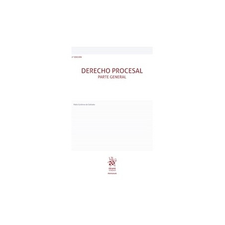 Derecho Procesal. Parte General