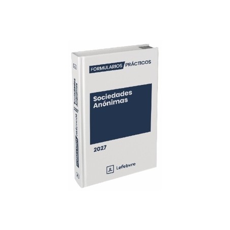 Formularios Prácticos Sociedades Anónimas 2027 'Próxima Aparición 4-Nov-2026'