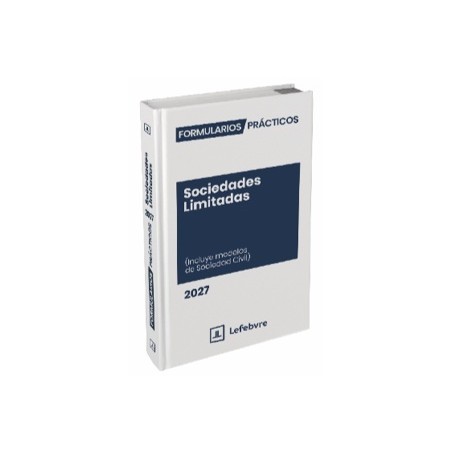 Formularios Prácticos Sociedades Limitadas 2027 'Próxima Aparición 4-Nov-2026'